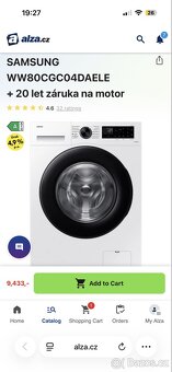 Pračka Samsung 8 kg - 2