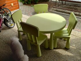 Dětský stůl a 4 židličky - 2