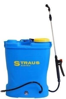 Nový Aku zádový postřikovač 16L Straus ST/SPRA-16BT PC/1699k - 2