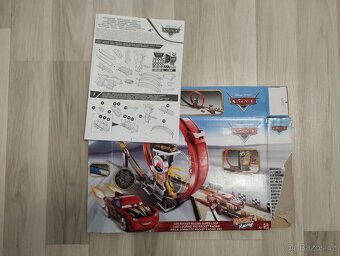 autodráha Cars XRS Rocket Racing Super Loop - 2