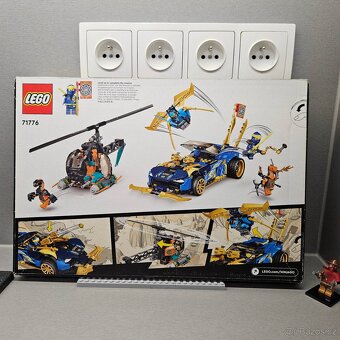 NOVÉ LEGO NINJAGO 71776 Jay and Nya's Race Car EVO - 2