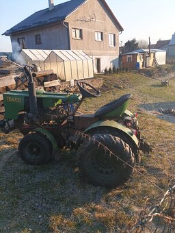 Malotraktor domácí výroby - 2