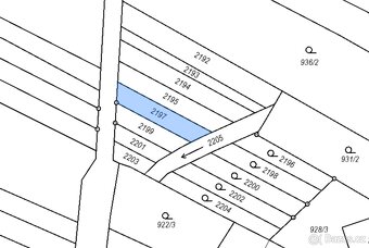 Pronájem zahrady/orné pudy v obci Jestřabice 116 m2 - 2