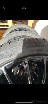 Alu 5x100 Brock R17 pneu 215/40r17 - 2