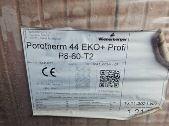 Cihly Porotherm 44 - 2