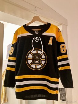 Hokejovy dres david pastrnak dětská velikost S/M - 2