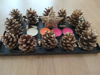 Adventní dekorace hvězda - 2