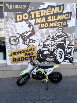 Pitbike Spirit 90 12/10 Automat zelená - 2
