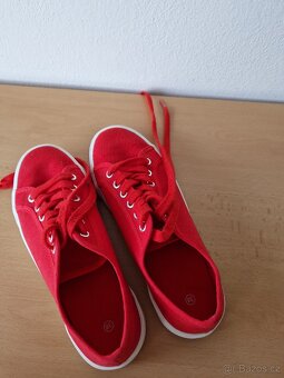 Červené tenisky Tchibo vel.38 - 2