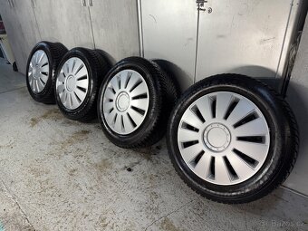 Zimní sada 5x112 r16 s pneu 205/55/16 Continental TS870 + Du - 2