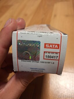 Trysková sada Satajet 1000 1,8 - 2