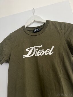 Khaki tričko Diesel - 2
