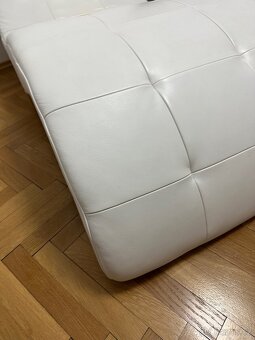 Lenoška PHASE - bílá kůže - ve stavu nové - 2