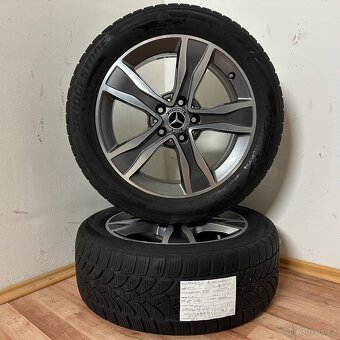 MERCEDES C W205 5x112 R17 ET48.5+ZIMNÍ 225/50R17 - 2
