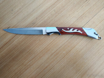 Zavírací kapesní nůž Columbia + vystřelovací nůž - 2