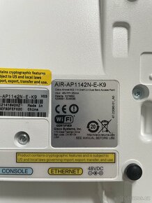 4x bezdrátový access point WiFi 5GHz Cisco AIR-AP1142N-E-K9 - 2
