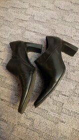 Kotníčkové kožené boty - 2