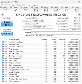 Kingston DC500M 960GB - 2