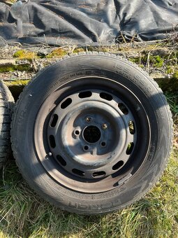 Sada plechových disků se zimními pneumatikami 15" - 2