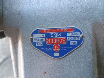 Tesařská ruční pásová bruska Scheer MB2 - 2