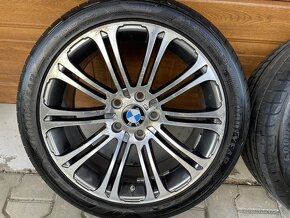 5x120 R18 ET-35 BMW kola, zánovní letní pneu - 2