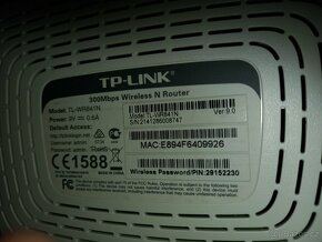 Prodám router 300 Mbps TP-LINK Model: TL-WR841N - 2