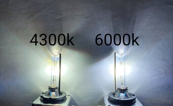 D3S / 4300k / 6000k 35w sada Cena za 2 kusy = 650kč. Nové - 2
