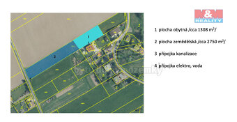 Prodej pozemku k bydlení, 4058 m², Dětmarovice - 2