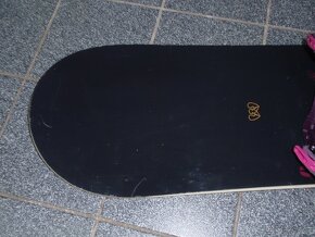 SUPER DÍVČÍ SNOWBOARD NITRO FATE 152 CM+WEDZEW VÁZÁNÍ - 2