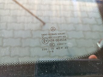 boční sklo mb vito 447 levá skla použité - 2