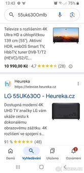 Lg tv 138cm..4k r.2020.koupena. - 2