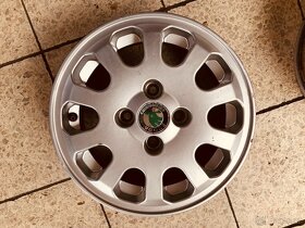 Originální hliníkové disky Škoda Felicia Magic 13" - 2