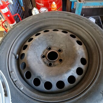 Plechové disky r17, et55 ford galaxy,matky plus poklice - 2