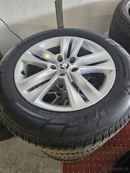 Kola ŠKODA KODIAQ nové s novými pneu 215/65/17 - 2
