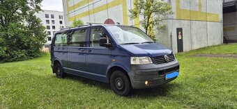 VW. Trasporter T5 2.5TDi 128kw 6 míst Long perfektní stav 😏 - 2