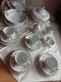Porcelán BERNADOTTE Czechoslovakia SADA - 2