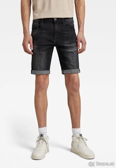 panske dzinove sortky, kratasy g-star raw 3301 velkost W35 - 2