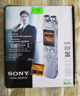 Sony ICD-SX712 diktafon - 2