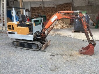 Minibagr Takeuchi 1,2t - 2