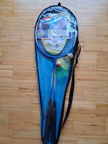Badminton sada modrá se 2ks košíčky - 2