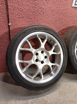 Borbet BS 17" 5x100 7,5J letní pneu 215/45 - 2