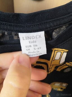 Tričko stavební stroje Lindex 110 - 2