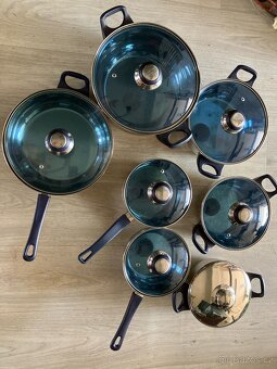 Sada stainless steel Master cheff hrnců a pánve - 2