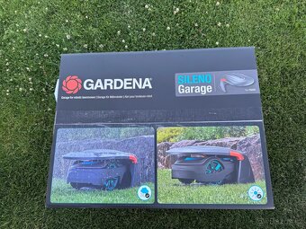 Garáž pro robot. sekačku Gardena Síleno 15020 - 2