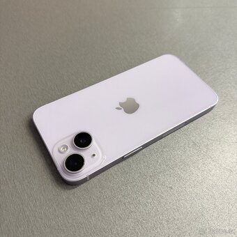 iPhone 14 128GB fialový, pěkný stav, 12 měsíců záruka - 2