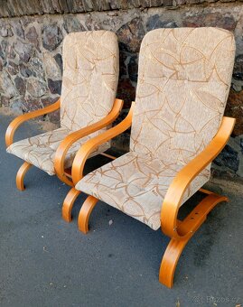 Houpací relaxační křesla Jane Tristan 2 ks - 2