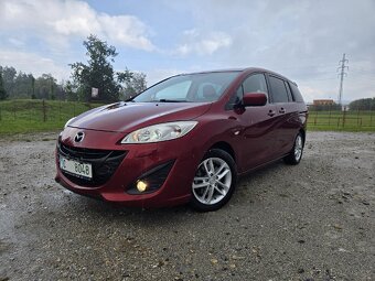 Mazda 5, 1.6D,85kw, nová STK, rok 2012.7 míst - 2