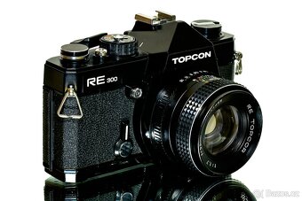 Topcon RE 300 + Topcor RE 1,7/55mm po SERVISU - 2