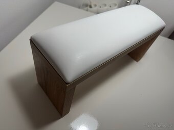 Kožená opěrka na ruce, na manikúru - 2