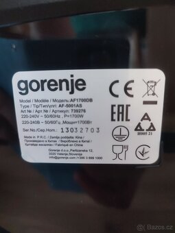 Horkovzdušná fritéza AF1700DB - 2